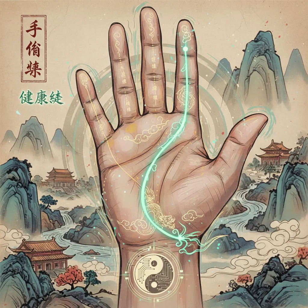 手相學 - 健康線