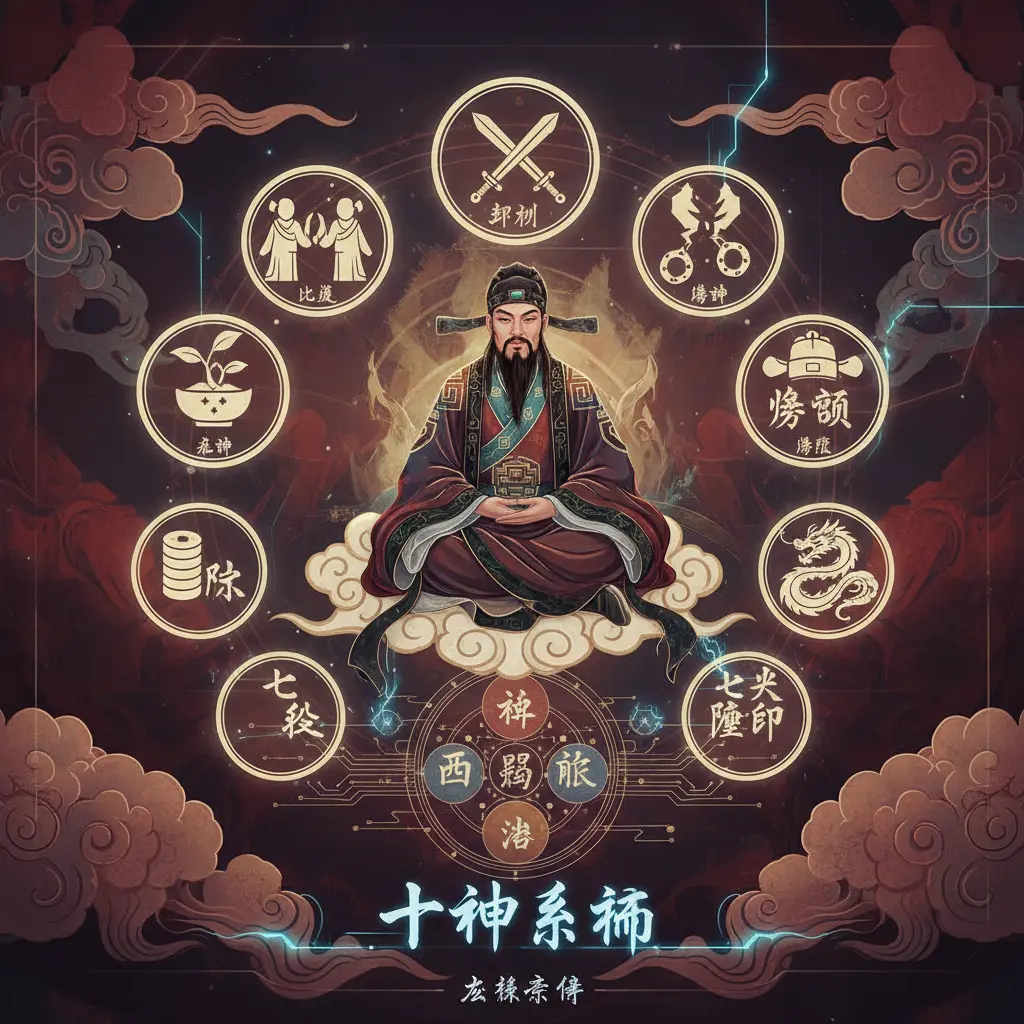 玄燊師傅 - 十神系統