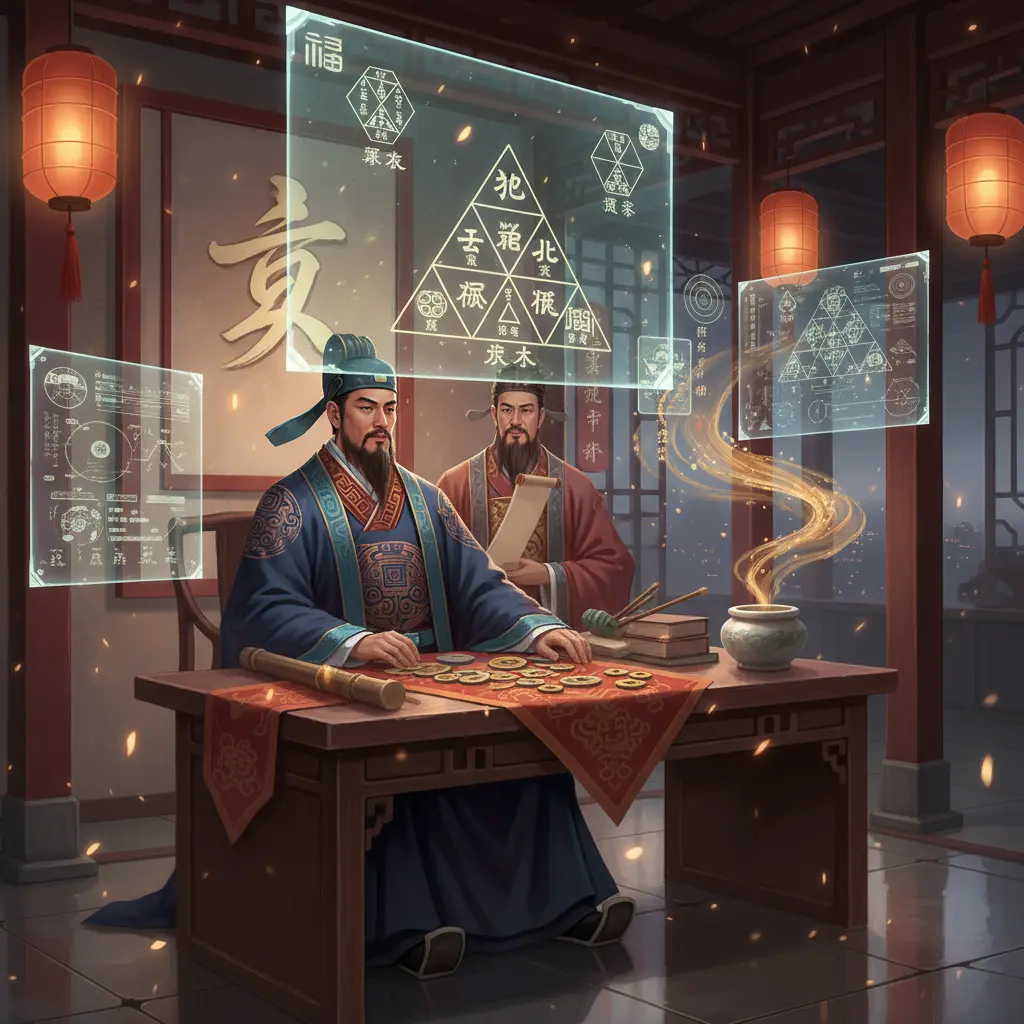 算命師傅 - 文王易卦