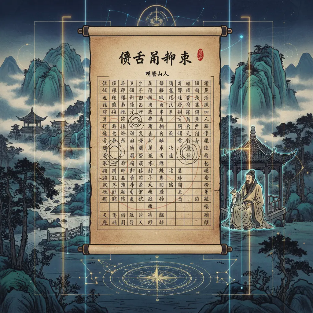 明燈山人 - 餘氏用神表