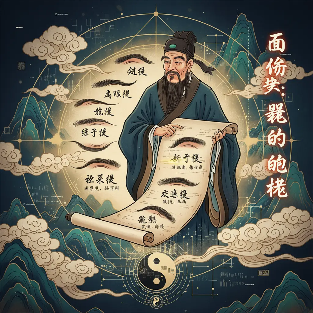 面相學 - 眉毛