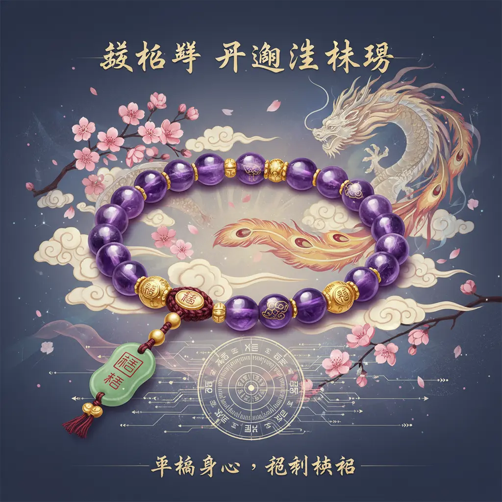 麥玲玲 - 紫水晶手串