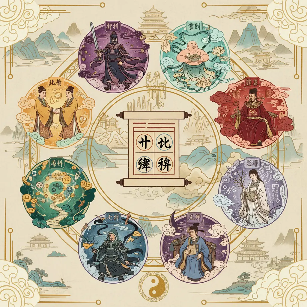 八字命理 - 十神