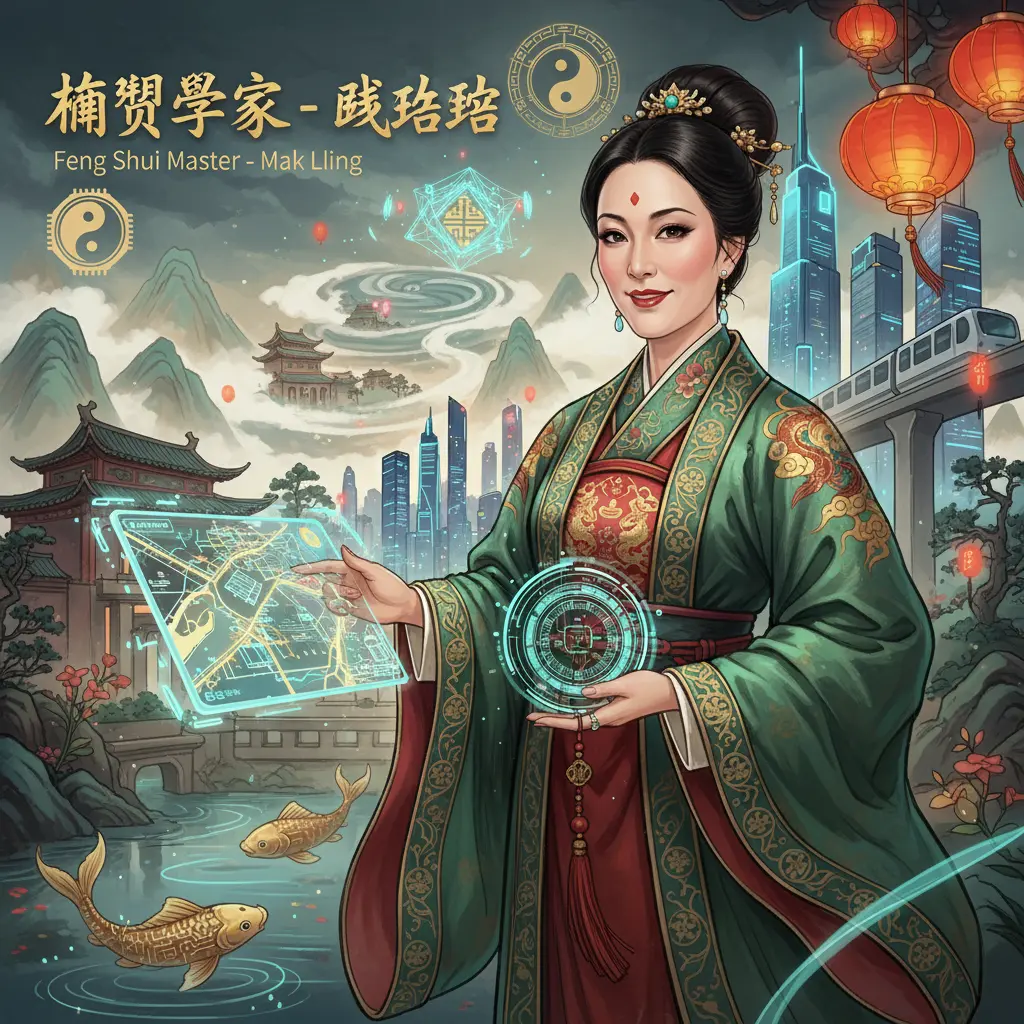 麥玲玲 - 堪輿學家
