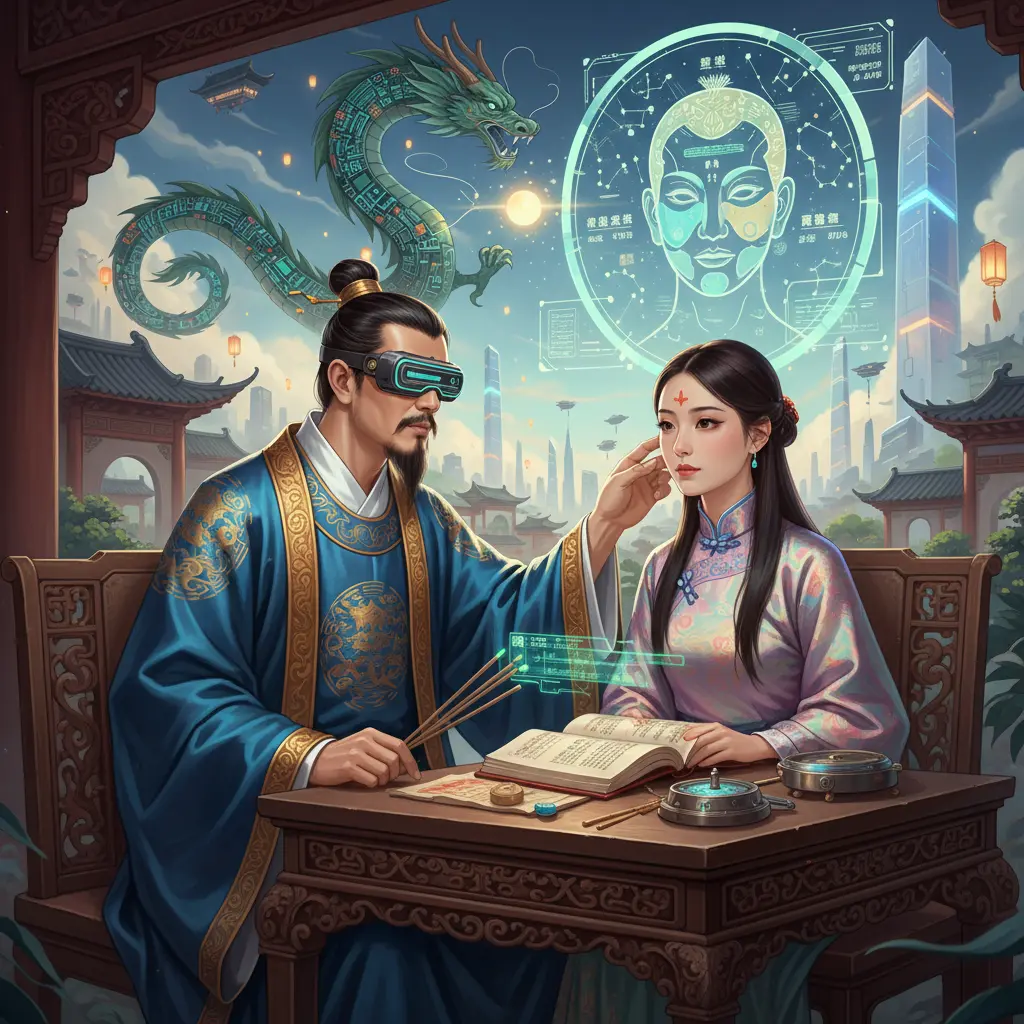 面相學 - 算命師