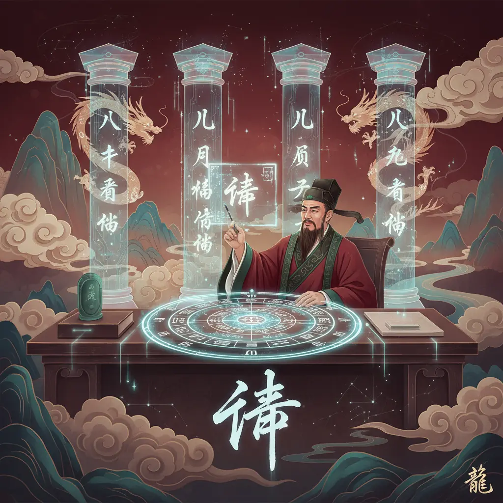 八字命理 - 八字排盤