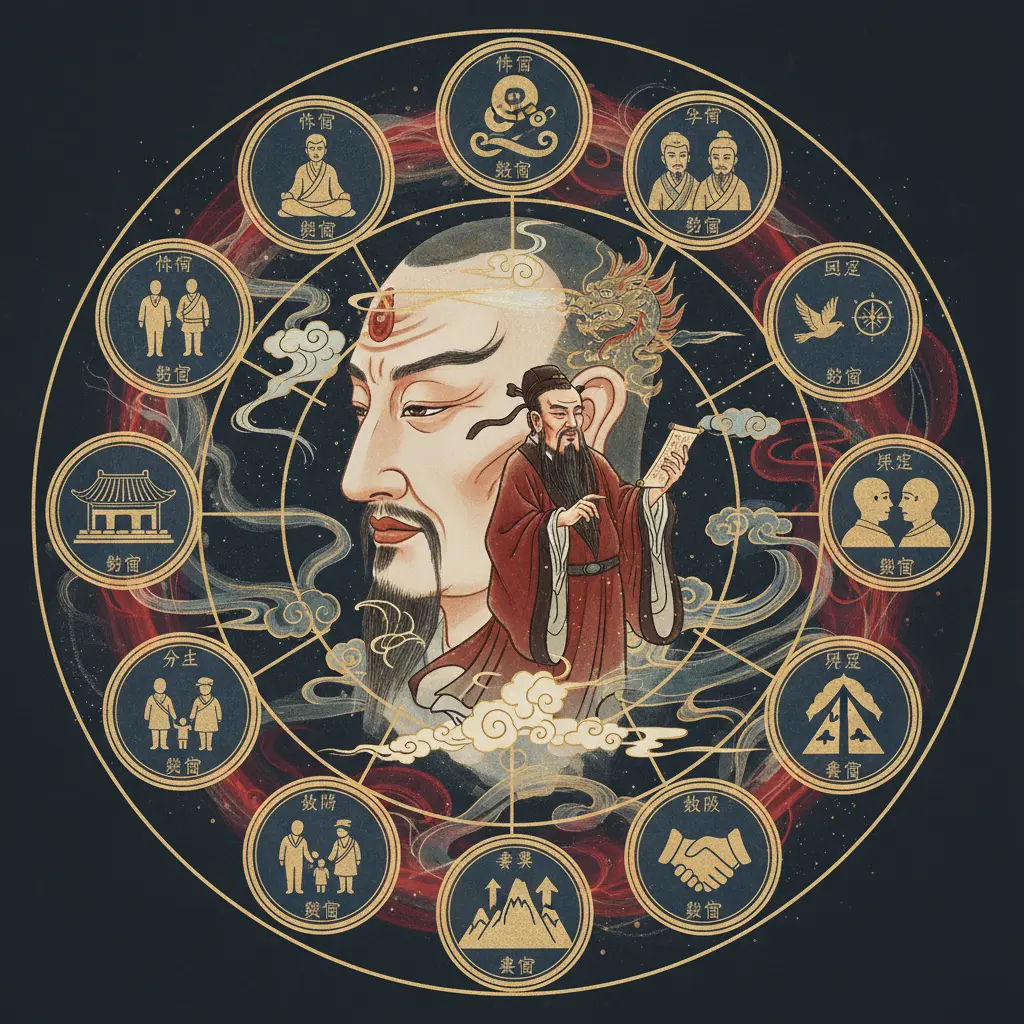 面相學 - 十二宮