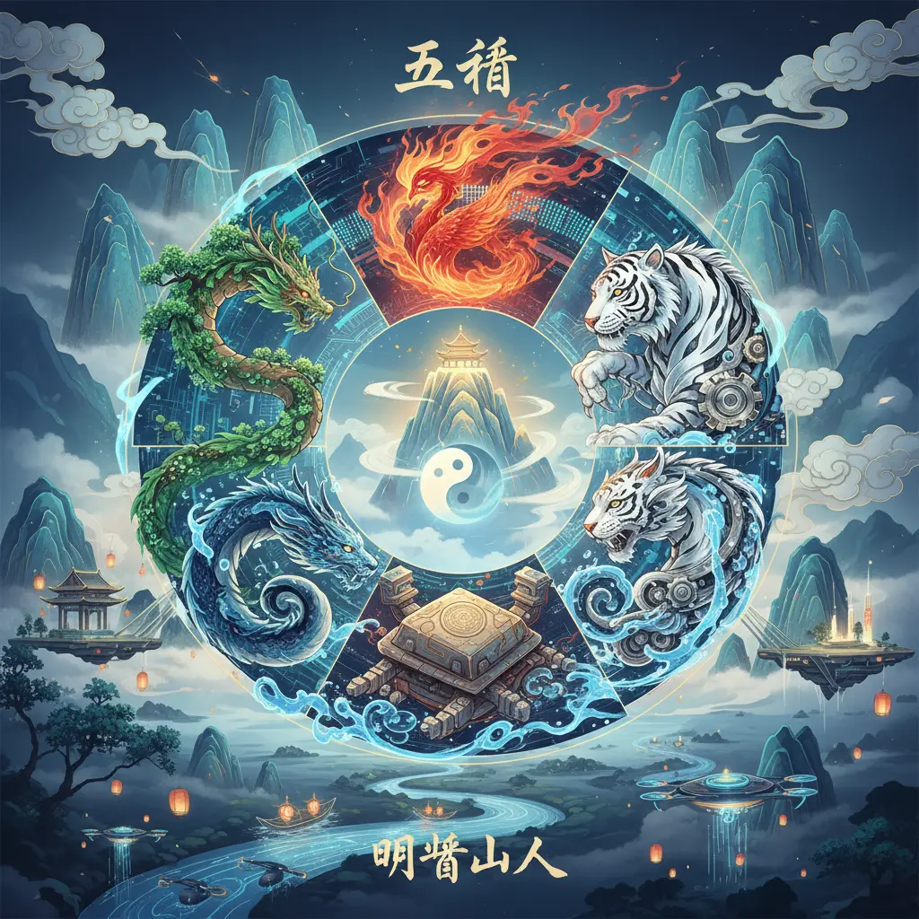 明燈山人 - 五行