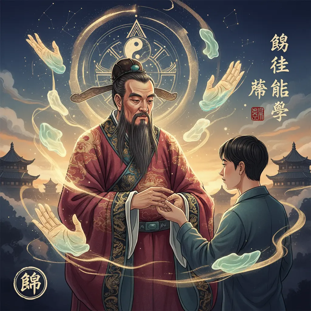 鄺偉雄 - 掌相學